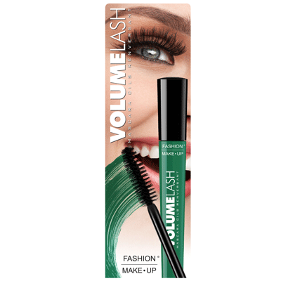 Mascara volume lash green Fashion make up