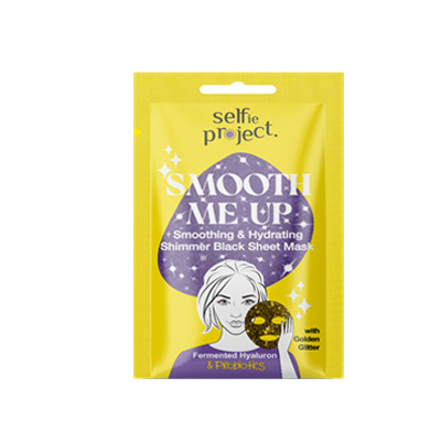 Μάσκα προσώπου υφασμάτινη shimmer smooth me up Selfie Project