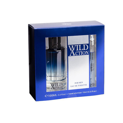 Σετ ανδρικό Wild action EDT 100ml & 15ml