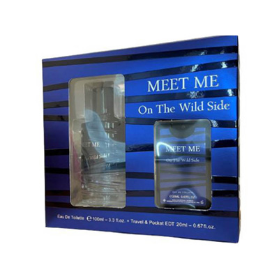 Σετ ανδρικό Meet me on the wild side με EDT 100ml & άρωμα τσέπης 20ml